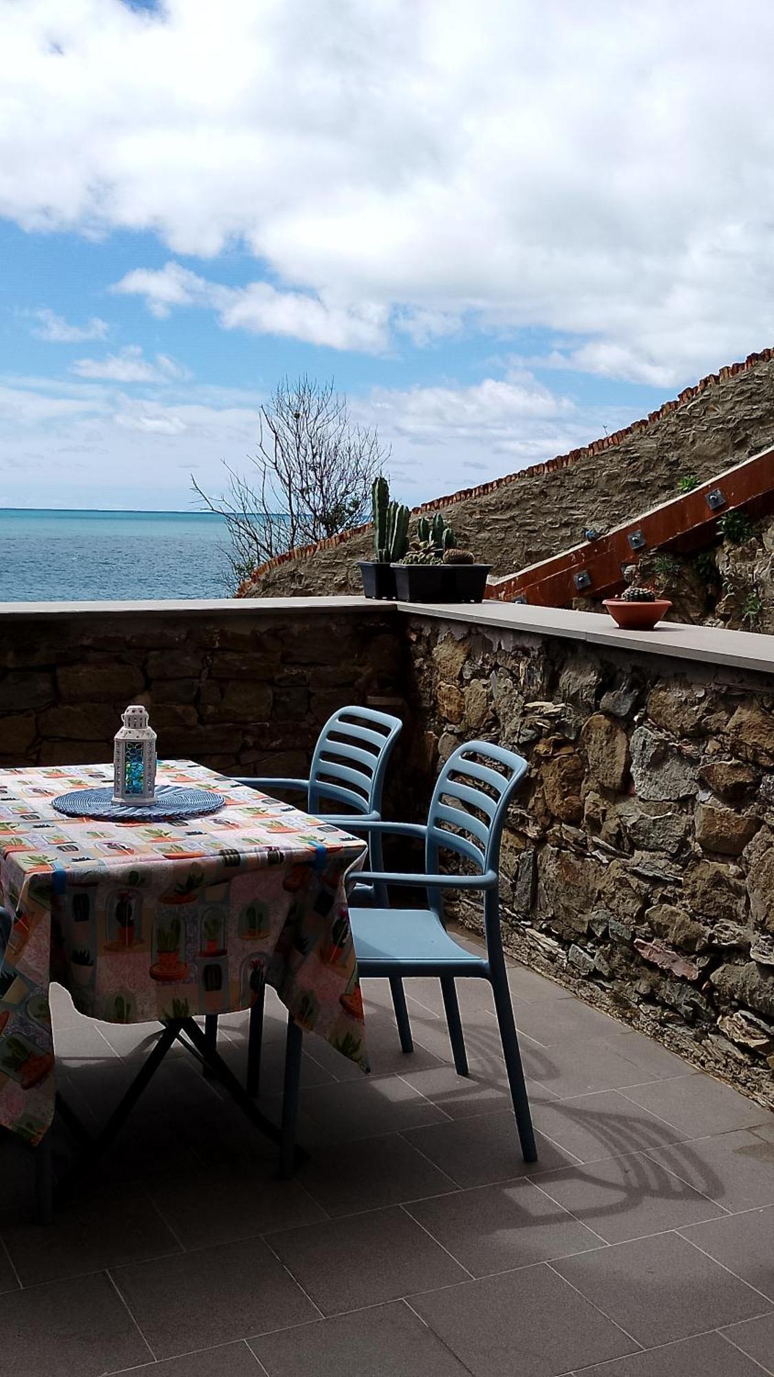 L'Incanto Divino Di Fronte Solo L'Orizzonte! Apartment Riomaggiore Exterior photo