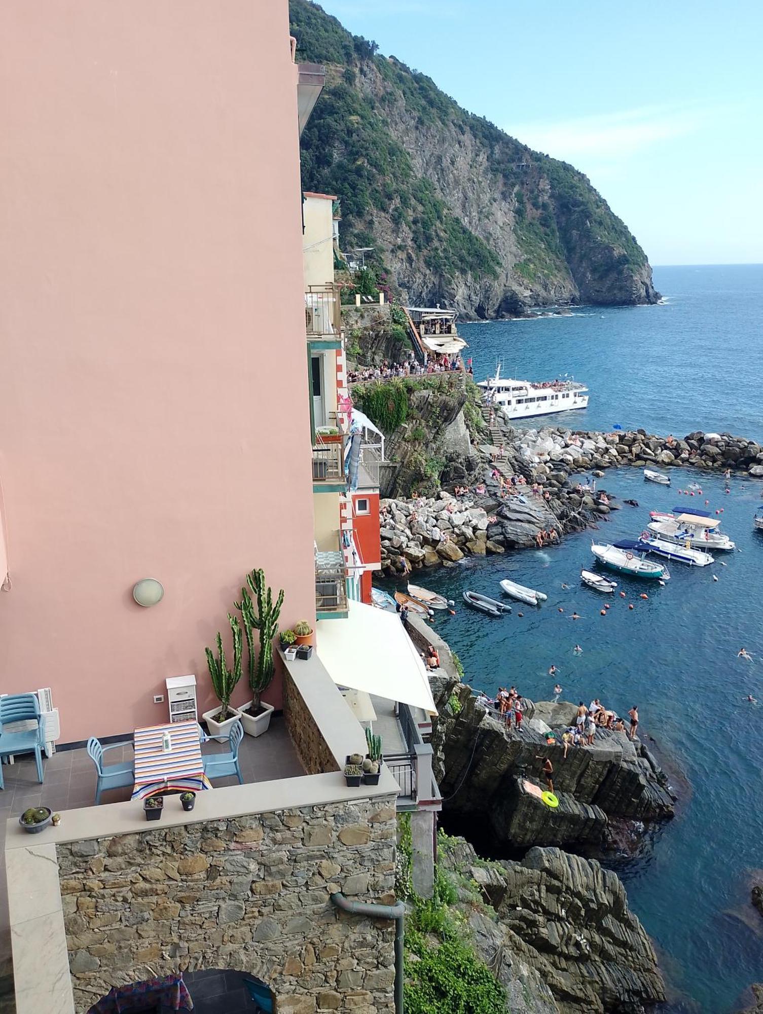 L'Incanto Divino Di Fronte Solo L'Orizzonte! Apartment Riomaggiore Exterior photo